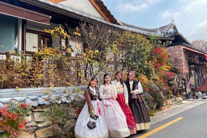 Excursion d'une journée à Jeonju avec Hanbok Experience au départ de Séoul