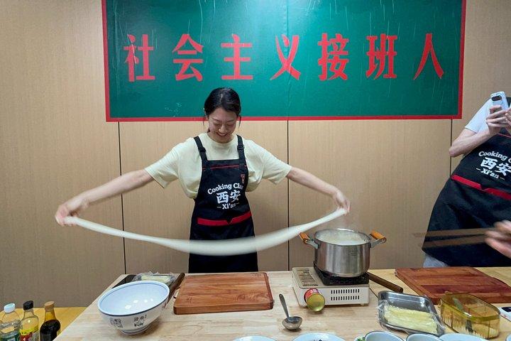西安ビャンビャン麺料理教室(現地ホスト付き)