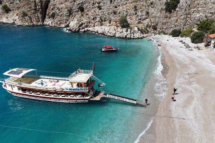 Fethiye : Croisière en bateau sur Butterfly Valley & Blue Bays