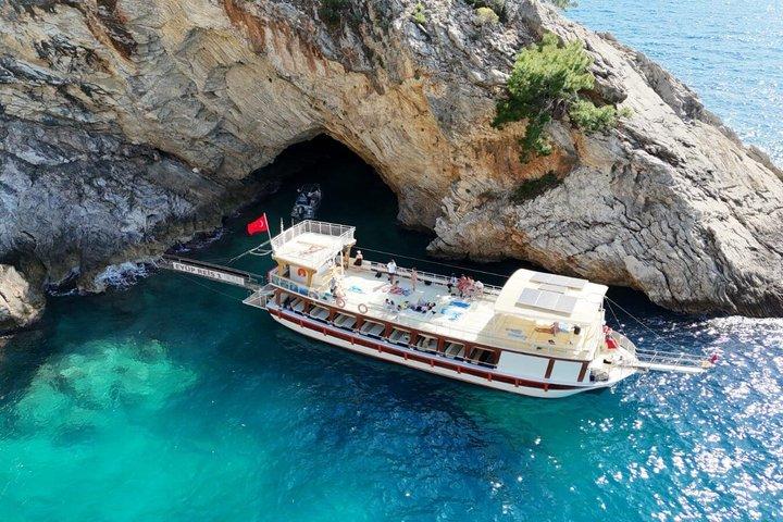Fethiye : Croisière en bateau sur Butterfly Valley & Blue Bays