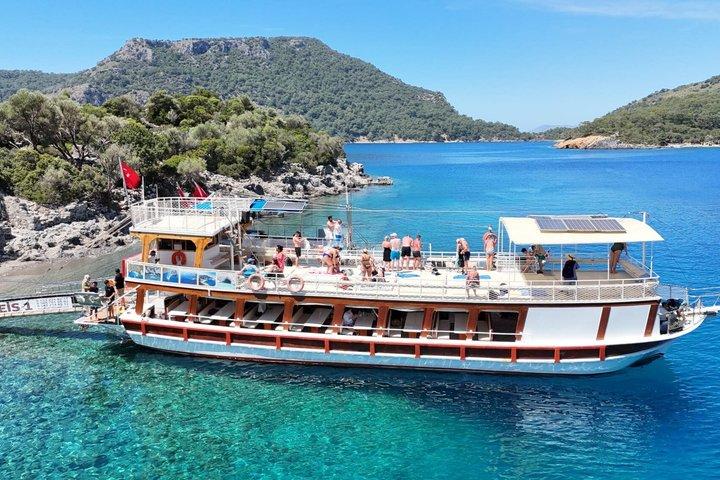 Fethiye : Croisière en bateau sur Butterfly Valley & Blue Bays