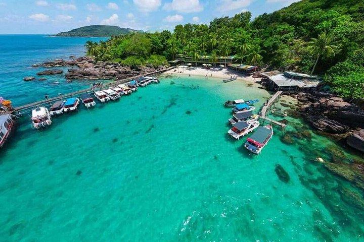 Phu Quoc Private 3 - Eiland Speedboot, snorkelen & Kabelbaan