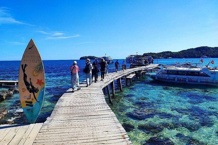 Phu Quoc Private 3 - Eiland Speedboot, snorkelen & Kabelbaan