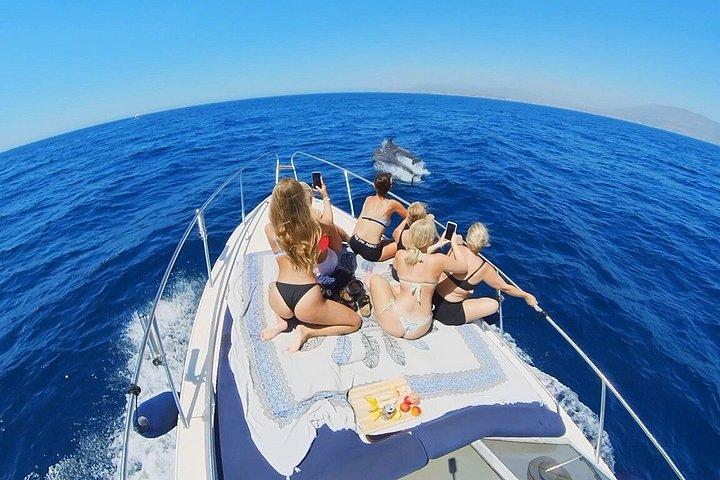 軽食と飲み物付きのフエンヒローラ周辺プライベートヨットツアー