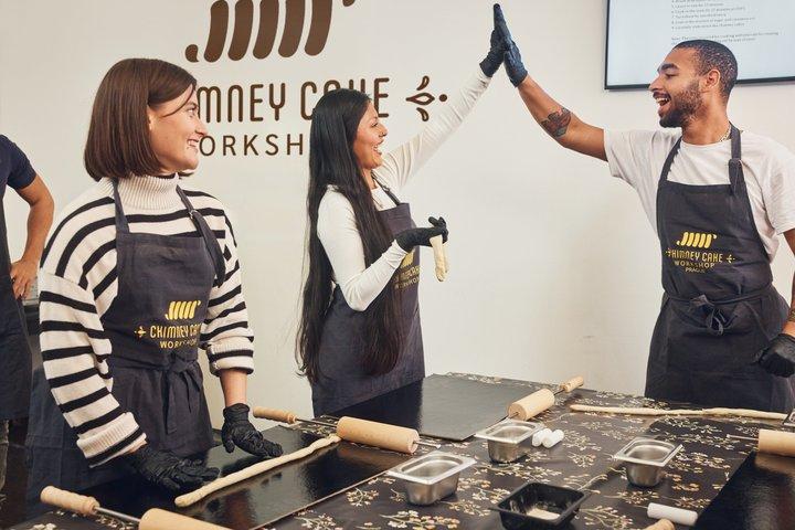 Prag Traditionell skorstenskaka Trdelník Making Workshop