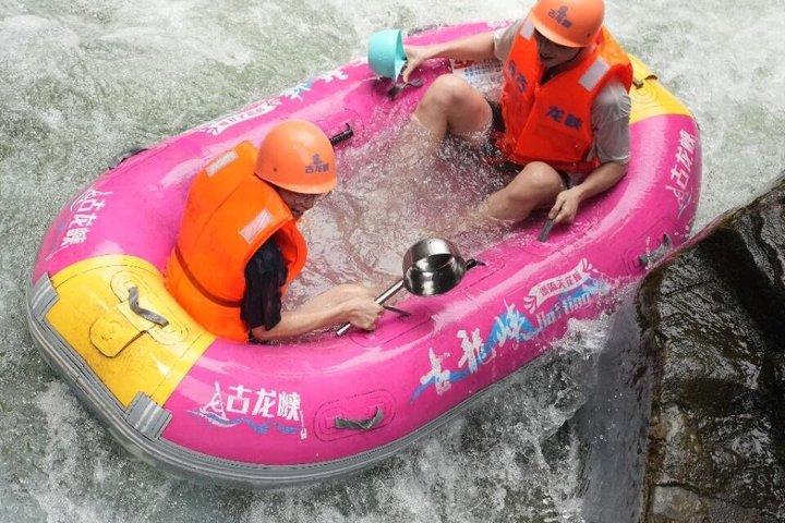 Excursion privée en rafting dans les gorges de Gulong | Hôtel Pickup depuis Canton