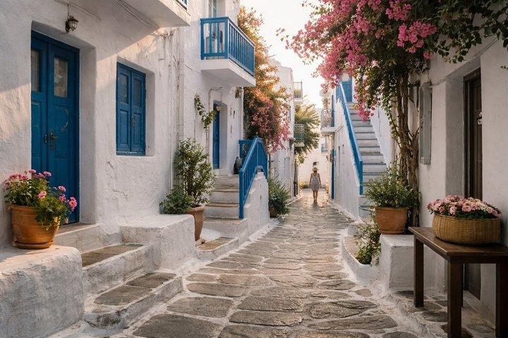 Paseo fotográfico por Instagram de Mykonos y recorrido por las joyas ocultas