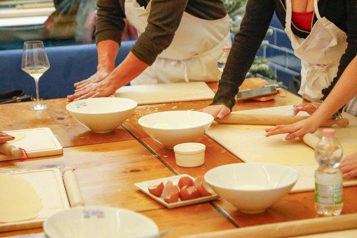 Clase de cocina para grupos pequeños en Roma