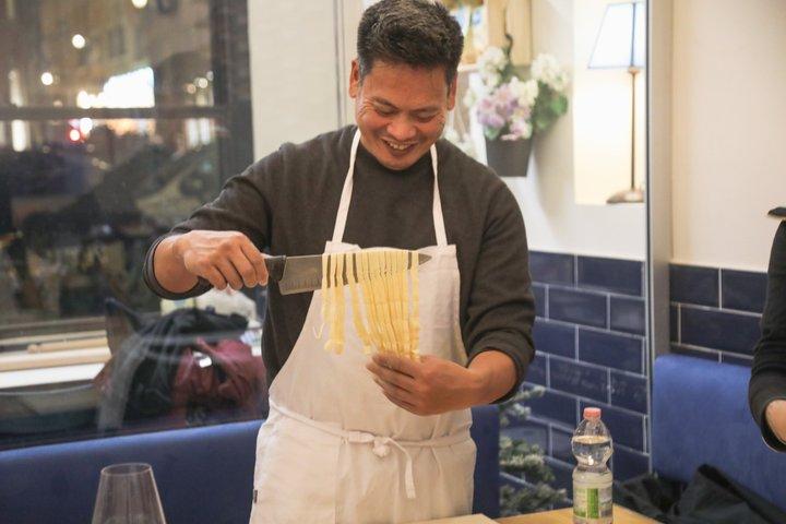 Clase de cocina para grupos pequeños en Roma