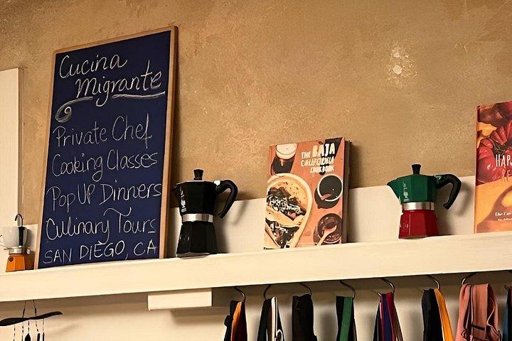 イタリア語料理教室 in サンディエゴ・クチーナ・ミグランテ