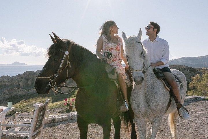 Experiencia privada de equitación con picnic romántico