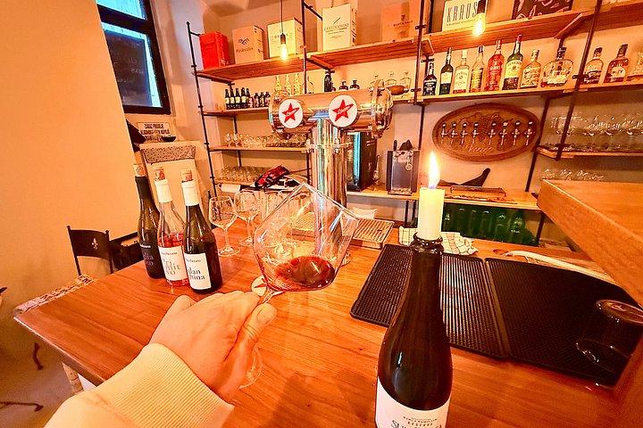 Tschechische lokale Weinprobe in Traube & Sauer