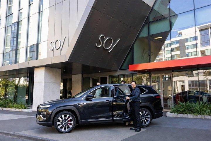 プライベートオークランド空港送迎、オークランドホテルズSUVから