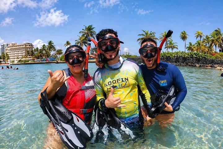 San Juan: Snorkeling with Turtles and Complimentary Videos