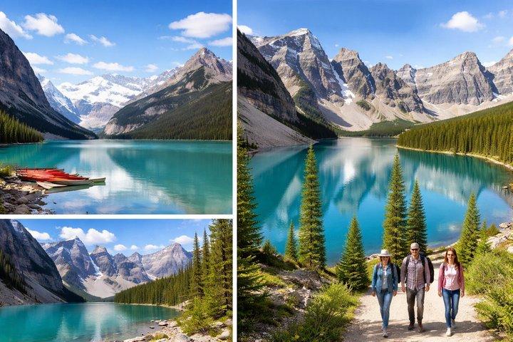 Moraine Lake, Lake Louise och Yoho Heldagstur | Avslappnat tempo