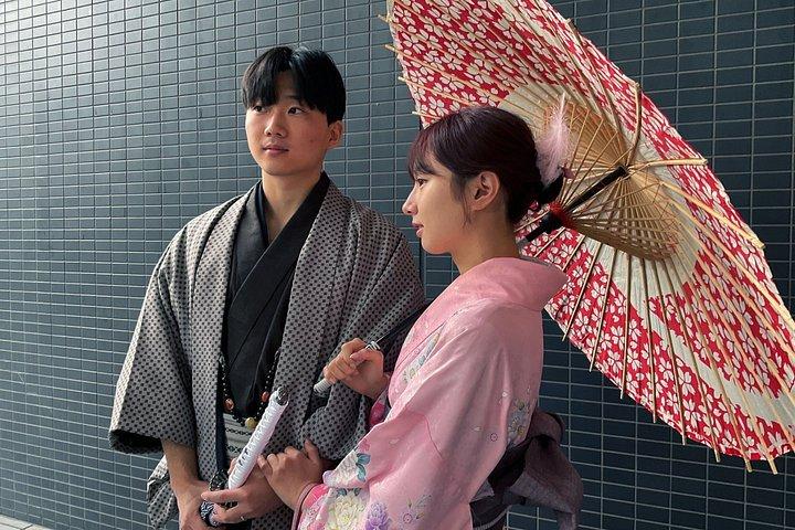 京都：着物体験（京都駅近く）