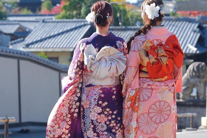 京都：着物体験（京都駅近く）