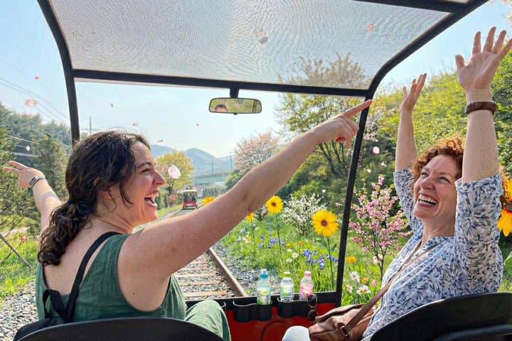 Day Trip to Nami Island with Rail bike and The Garden of Morning Calm