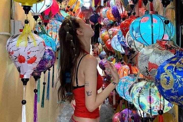 ホイアン古城とココナッツの森をバスケットボートで探索