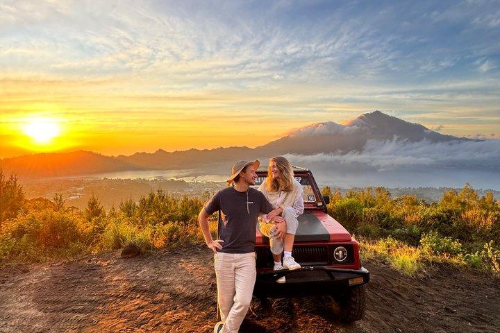 Private Mount Batur Jeep Sunrise 1450 MASL mit Pick up and Drop