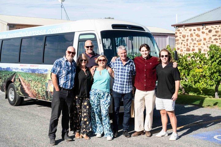 Visite de groupe en petit comité Premium Barossa : Dégustation de vins, déjeuner et chocolat