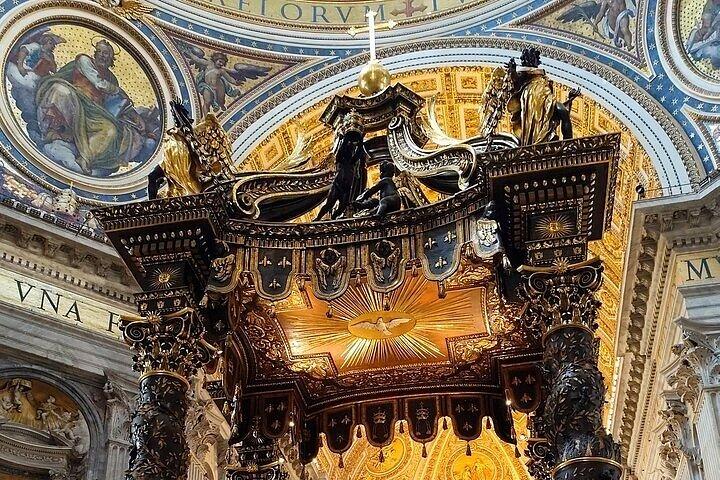Cité du Vatican : Basilique Saint-Pierre, visite guidée
