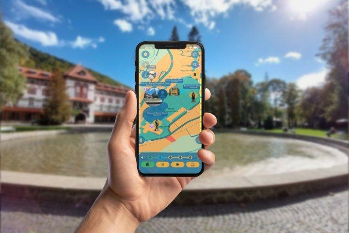 Sinaia Royal Summer Dream GPS App Wandeltocht Mobiele Game
