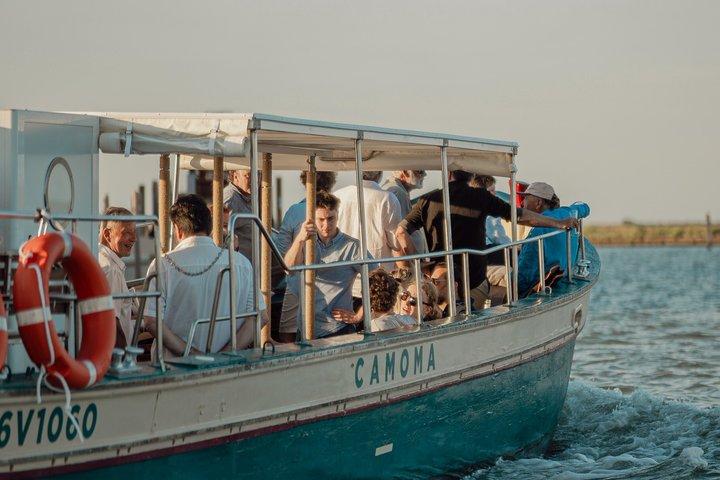 Tour de Murano, Burano, Torcello en barco clásico veneciano