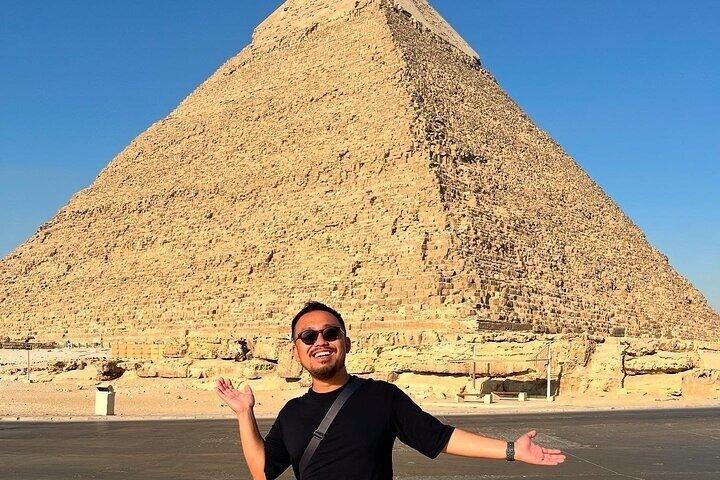 VIP Giza Pyramids,Sphinx All-Inclusive,Panoramic Camel Ride,Lunch