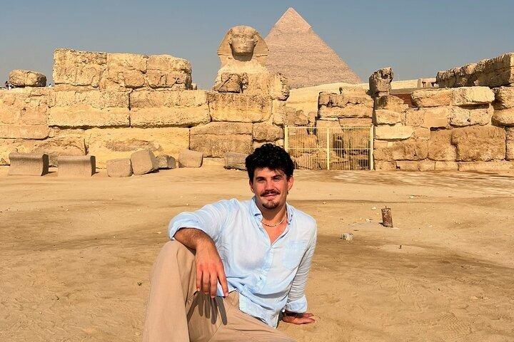 VIP Giza Pyramids,Sphinx All-Inclusive,Panoramic Camel Ride,Lunch