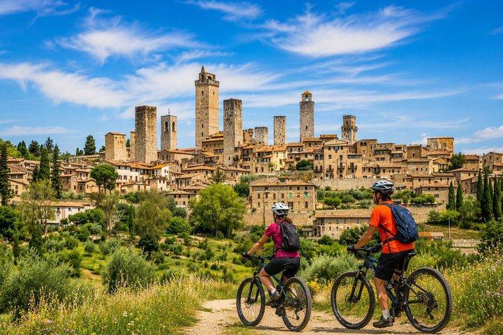San Gimignano : Tour en eBike Virtual-Guided