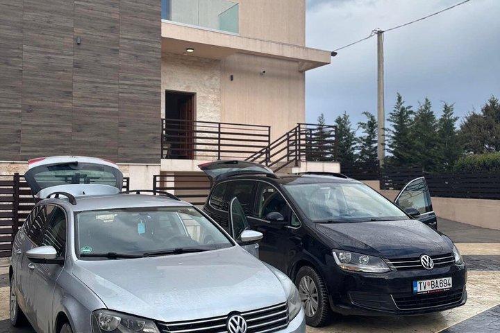 Transfer privado de Dubrovnik para Kotor/Peast/Tivat