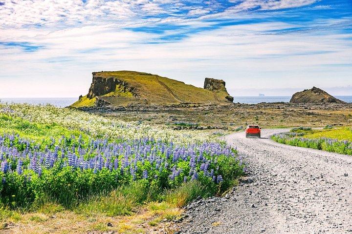 Selvguidet bedste af Island køre- og gå-lydguide-bundle