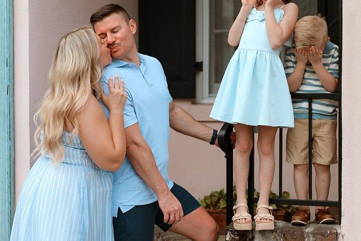 Séance privée de vacances avec photographe à Charleston