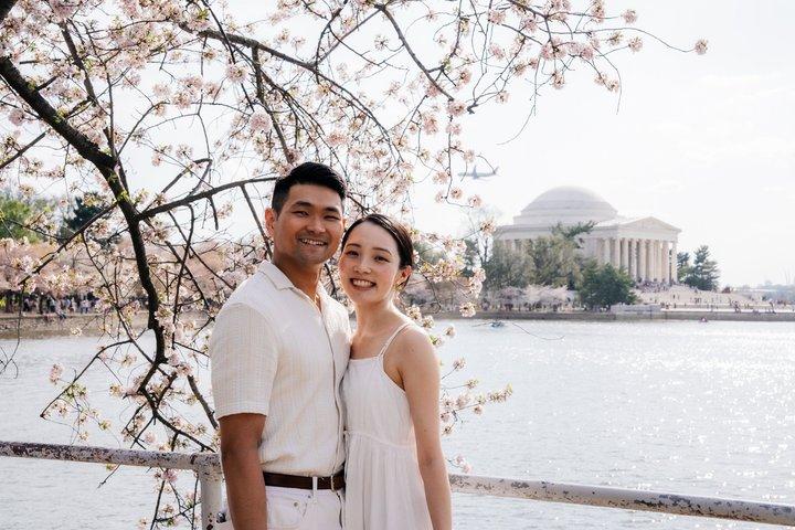 Sesión de fotos de vacaciones privadas con fotógrafo en Washington DC