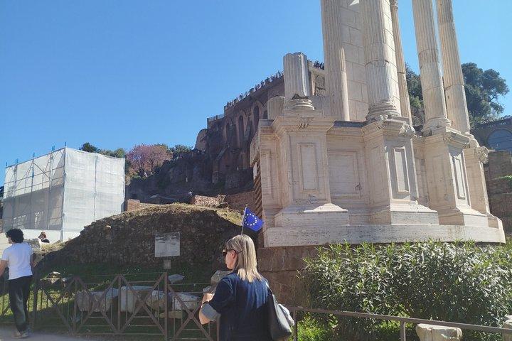 Colosseum og det romerske forum