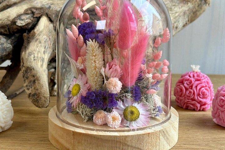 パリでミニ永遠の花ベルジャーを作ろう