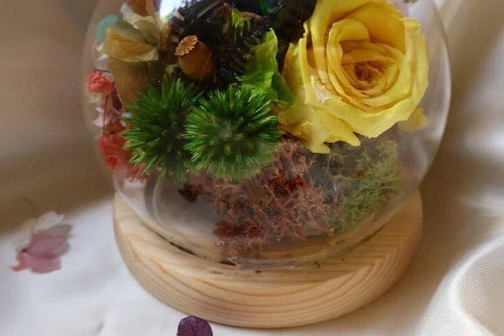 パリでミニ永遠の花ベルジャーを作ろう