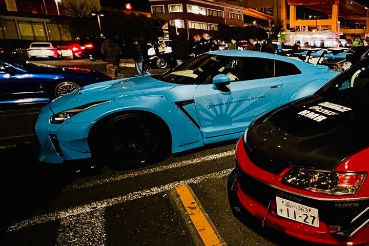 東京ナイトドライブ：大黒PA＆JDM車文化ツアー⁠