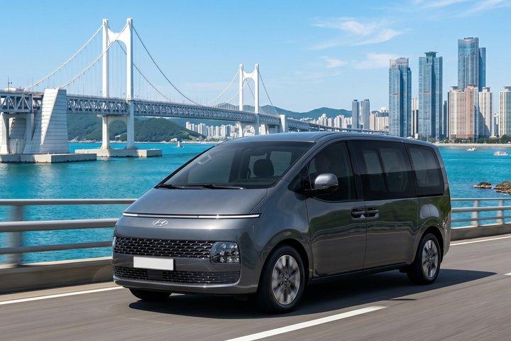 Busan Privé auto charter met professionele chauffeur