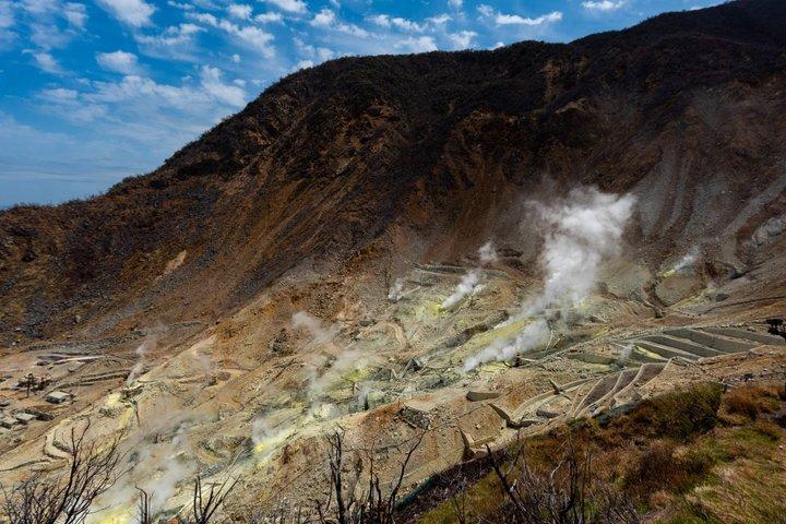東京から：富士山、箱根、大涌谷＆芦ノ湖バスツアー