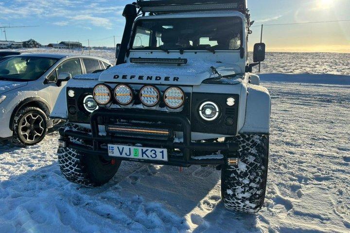 Super Jeep 4x4 Private Golden Circle Tour saindo de Reykjavik