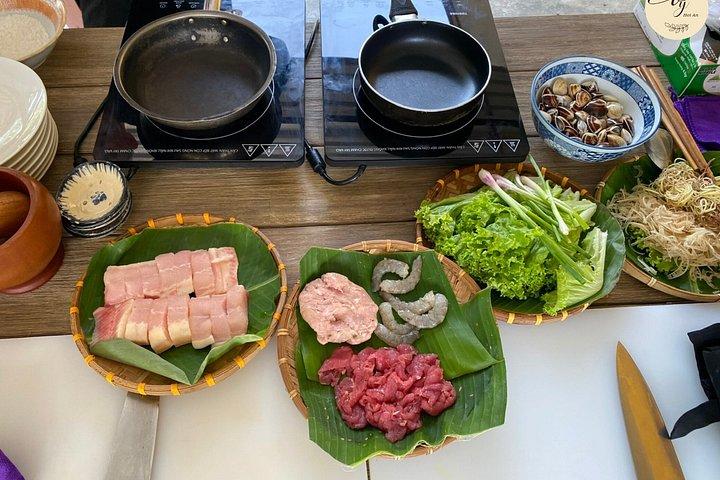 有機農園＆地元市場体験ホイアン料理教室