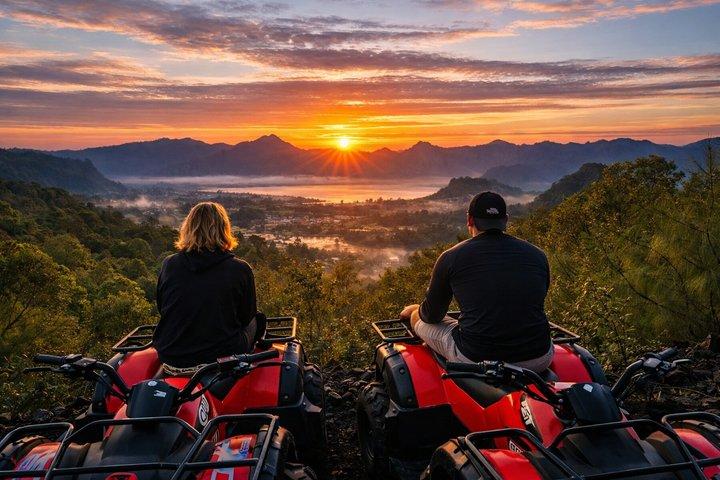 Mount Batur Sunrise ATV Quad Bike y terraza de arroz