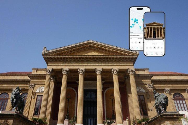 Araber, normander och maffia självguidad tur i Palermo