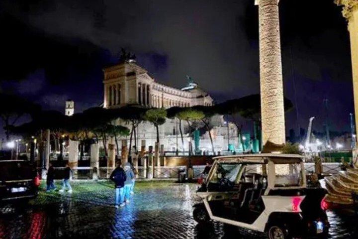 Rome by Night Carrinho de golfe Tour Privado
