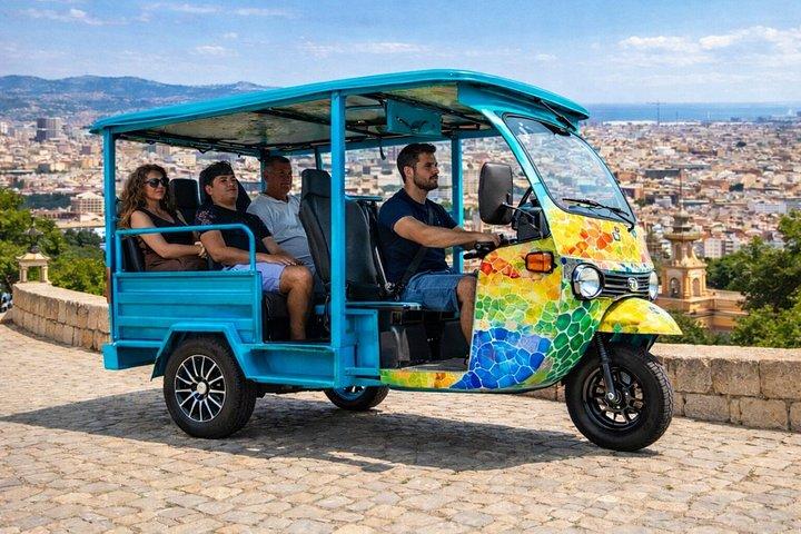 バルセロナの景色を堪能できるプライベート電動トゥクトゥクツアー