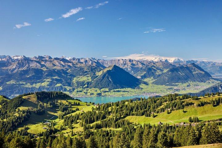 Auto-guia: Monte Rigi, Lago Lucerna Cruzeiro e Mountain Spa