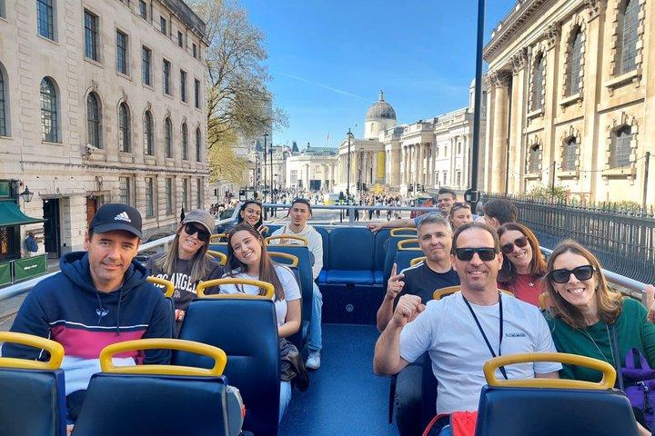 Panoramique Londres : Visite de Londres en bus à toit ouvert de 2h avec Live Guide