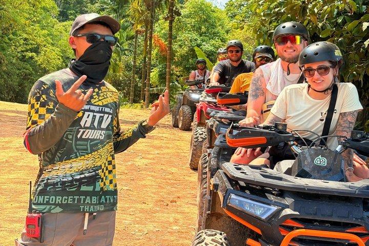 4 Horas Ultimate ATV Jungle Tour em Koh Samui Almoço incluído